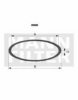 BMW 11429065679 Seal, oil filter